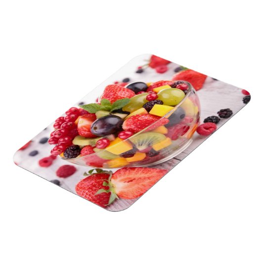 Frischer Obstsalat Magnet (Linke Seite)