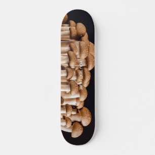 Frischer Pilz Verrückter Freizeit-Text nach Maß Skateboard