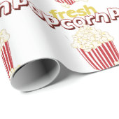 Frischer Popcorn Geschenkpapier (Rolleneckpunkt)