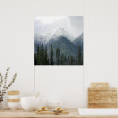 Frischer Pulverschnee..... Poster (Küche)