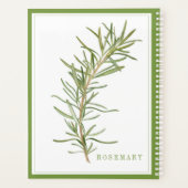 FRISCHER ROSEMARY 8.5x11 Planer / Grün (Rückseite)
