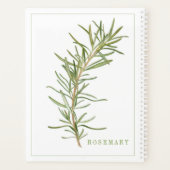 FRISCHER ROSEMARY 8.5x11 Planer / Kalender (Rückseite)