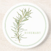 FRISCHER ROSEMARY Round Sandstone Untersetzer (+te (Vorne)