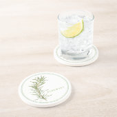 FRISCHER ROSEMARY Round Sandstone Untersetzer (+te (Seite)