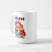 Frischer Sarkasmus Kaffeetasse (Vorderseite Links)
