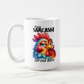 Frischer Sarkasmus Kaffeetasse (Links)