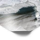 Frischer Schnee in der Bucht von Bristol Fotodruck (Ecke)