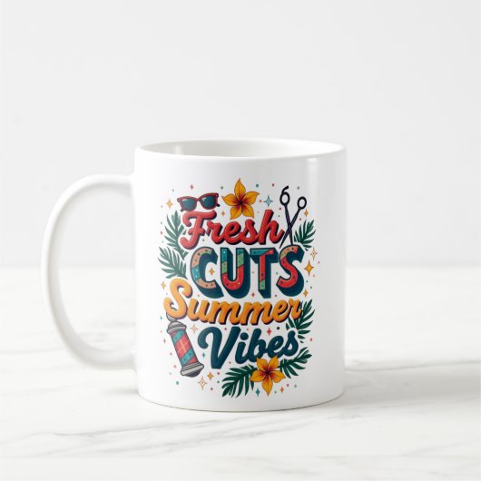 Frischer Schnitt Sommerfrischer Frischsalon Kaffeetasse (Links)