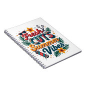 Frischer Schnitt Sommerfrischer Frischsalon Notizblock (Rechte Seite)