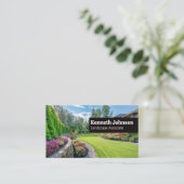 Frischer Schnittrasen | Wohnlandschaft Visitenkarte (Stehend Vorderseite)