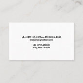 Frischer Schnittrasen | Wohnlandschaft Visitenkarte (Rückseite)