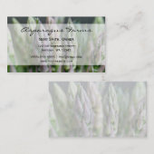 Frischer Spargel Visitenkarte (Vorne/Hinten)