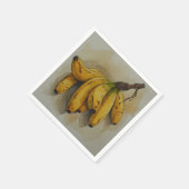 Frischer Stapel Bananen Serviette (Ecke)