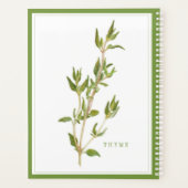 FRISCHER THYME 8.5x11 Planer / Grün (Rückseite)