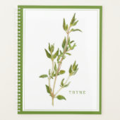 FRISCHER THYME 8.5x11 Planer / Grün (Vorderseite)