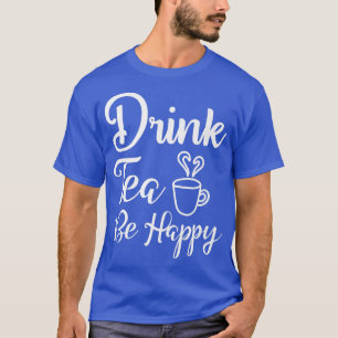 Frischer und Niedlicher Drink Tee Sei glücklicher