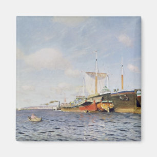 Frischer Wind auf dem Volga, 1895 Magnet