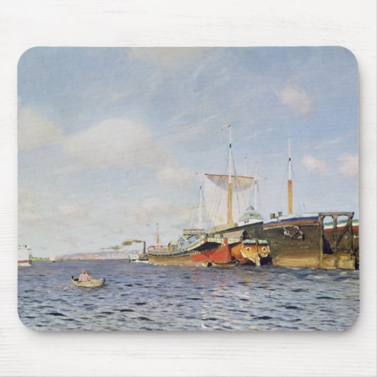 Frischer Wind auf dem Volga, 1895 Mousepad (Vorne)