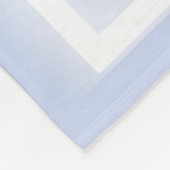 Frischer Winterschnee mit Schnee Fleecedecke (Ecke)