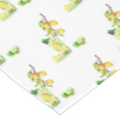 Frischer Zitronensaft Getränk Limonade - Sommerlic Tischdecke (Schrägansicht)