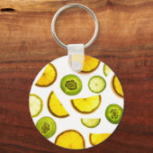 Frischer Zitrusfrüchte Schlüsselanhänger (Vorderseite)