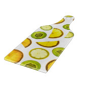 Frischer Zitrusfrüchte Schneidebrett (Ecke)