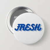 FRISCHES Abzeichen Button (Vorne & Hinten)