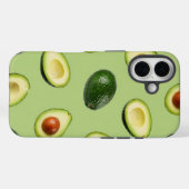 Frisches Avocado-Muster Case-Mate iPhone Hülle (Rückseite (Horizontal))