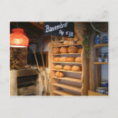 Frisches Backbrot Postkarte (Vorderseite)