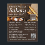 Frisches Baguette, rustikale Bäckereien, Bäckerei  Flyer<br><div class="desc">Frische Baguette,  rustikale Bäckereien,  Bäckereiladen Flyer der Werbung durch den Business Card Store.</div>