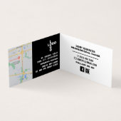 Frisches Baguettes, Bäckereien, Bäckerei im Detail Visitenkarten (Innenseite)