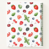 Frisches Berries individuelles Rezept Buch (Rückseite)