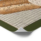 Frisches Brot Poster (Ecke)