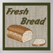 Frisches Brot Poster (Vorne)