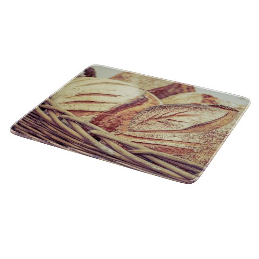 Frisches Brot Schneidebrett (Ecke)