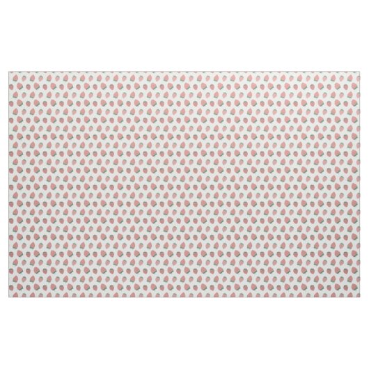Frisches Erdbeermuster Stoff (Fat Quarter (45,7 x 55,9 cm))