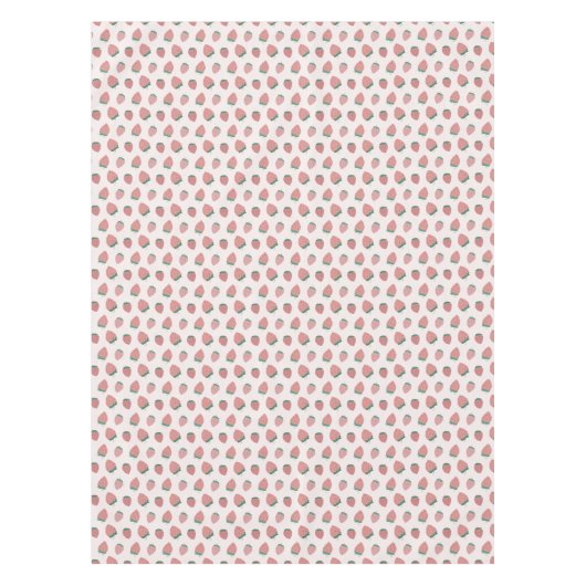 Frisches Erdbeermuster Tischdecke (Vorderseite)