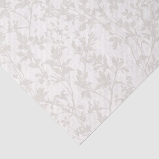 Frisches Foliage (Elfenbein - Chiffon) Seidenpapier (Ausschnitt)