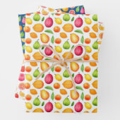 Frisches Fruchtpapier Geschenkpapier Set (Beispiel)