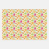 Frisches Fruchtpapier Geschenkpapier Set (Vorderseite)