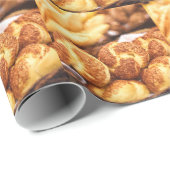 Frisches gebackenes Brot Geschenkpapier (Rolleneckpunkt)