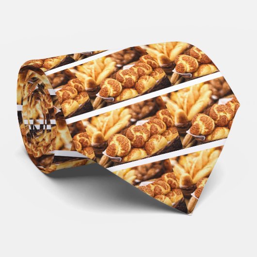 Frisches gebackenes Brot Krawatte (Gerollt)