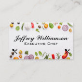 Frisches Gemüse | Kulinarisch Visitenkarte (Vorderseite)