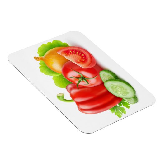 Frisches Gemüse Magnet (Rechte Seite)