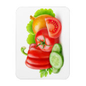 Frisches Gemüse Magnet (Vertikal)