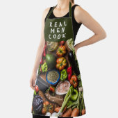 Frisches Gemüse Real Men Cook Schürze (InSitu)