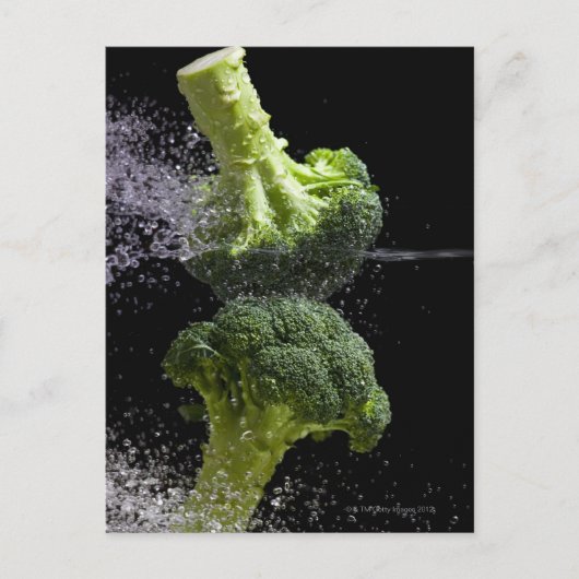 Frisches Gemüse und Lebensmittelhygiene Postkarte (Vorderseite)