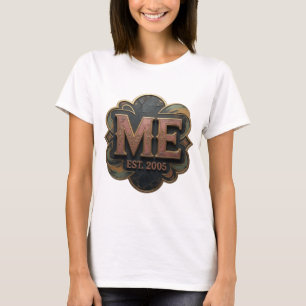 Frisches Gold ABSTRACTE KUNST Moderne Gestaltung T-Shirt