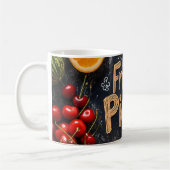 Frisches Obst: Farbenfrohe Obstplantage Kaffeetasse (Links)
