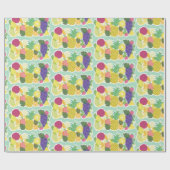 Frisches Obst. Geschenkpapier (Flach)